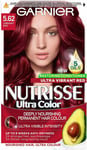 Garnier Nutrisse 5.62 Vibrant Red Permanent Hair Dye & Fast