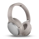 Avantree Eon B - Casque Réduction Bruit Actif Bluetooth, Modes Ambient et EQ, 45h autonomie, Basses Profondes, Double Liaison et Coussinets spacieux, Anti Bruit Filaire & sans Fil pour Grosses têtes