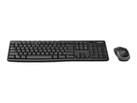 Logitech MK270 Wireless Combo - Ensemble clavier et souris - sans fil - 2.4 GHz - Nordique