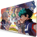 lanyu 472 My Hero Academia Grand tapis de souris pour jeux animés (60 cm × 35 cm)