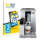 2x Film Protection Ecran pour DeLonghi Dinamica ECAM356.77.S Clair Protecteur