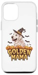 iPhone 12/12 Pro White English Cream Golden Retriever Golden Mama Halloween Case