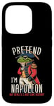 iPhone 14 Pro Napoleon Bonaparte Frog French History Case