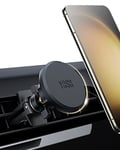 YOSH Magnetic Phone Car Mount, Air Vent Upgraded Strongest Magnets & Super Stable Double-Lock Clips, Mobile Phone Holder for Car Vent Compatible with iPhone Samsung Huawei Xiaomi up to 7.0”