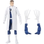 Marvel Fantastic Four Legends Series 6in Retro Action Figure - Mr Fantastic