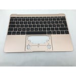 Topcase et clavier Français macbook 12" A1534 Gold Or 2016