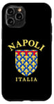 Coque pour iPhone 11 Pro Drapeau de l'Empire romain de Naples - Souvenir de l'Italie - Drapeau Napoli