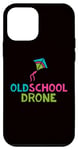 Coque pour iPhone 12 mini Kite Flying - Drone Oldschool