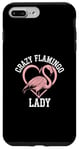 iPhone 7 Plus/8 Plus Crazy Flamingo Lady Funny Flamingo Case