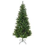 Baroni Home Sapin de Noël Artificiel 210 cm avec 900 Branches Déjà Assemblées et Épaisses, Arbre de Noël Effet Réaliste Montage Facile, Décoration de Fêtes, Arbre de Noël, 210 cm, Vert