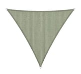 Shadow Comfort Ombre Voile écran Solaire perméable à l'eau HDPE auvent de Jardin pour Jardin extérieur Terrasse UV Bloc - Triangle 3,6x3,6x3,6x3,6m - Moonstone Green