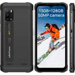 Ulefone Armor 12S oförstörbar mobiltelefon 13Go+128Go smartphone olåst Android 12, 50MP+16MP 5180mAh Dual Sim 4G NFC OTG