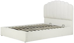 Birlea Monaco Double Ottoman Bed Frame - White