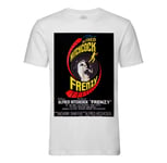 T-Shirt Homme Col Rond Frenzy Vieille Affiche De Film Horreur Rétro Poster Cinéma Vintage