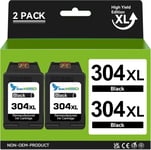 Remanufacturées 304xL Cartouche Encre pour HP 304 xL Noir pour HP Envy 5000 5010 5020 5030 5032 Deskjet 2620 2622 2630 2632 2633 2634 3700 3720 3730 3733 3735 3750 3760 3762 3764 Imprimante