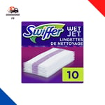 Swiffer Wetjet Balai Spray, 10 Recharges Lingettes Pour Tous Types De Sols