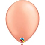 Qualatex 57211 Lot de 100 Ballons en Latex métallisé Doré 28 cm