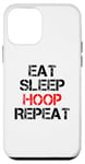 iPhone 12 mini Eat Sleep Hoop Repeat Basketball Hula Dance Exercise Case