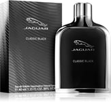 Jaguar Classic Black Eau de Toilette - 100ml, Sophisticated Men's Fragrance Gift