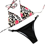 ToDIDAF Peignoir de Bain Maillot de Bain Bikini Push-up Sexy imprimé léopard pour femme丨 Ensemble de Maillot de Bain Bikini à imprimé léopard