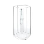 Duschkabin Contura Shower Showerama Classic Pentagonal