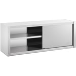 Armoire Murale En Inox Porte Coulissante Cuisine Max. 600 kg 1600 x 450 x 600 mm