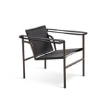 Cassina - LC1 Outdoor Armchair, Cat. L Kemi, Tabacco 13L361, Frame Textured Brown - Loungestolar