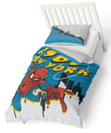 The Amazing Spider-Man Duvet Cover Single Quilt Bedding Pillowcase Set Blue Red