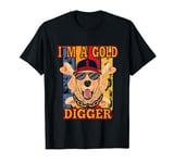 Golden Retriever I'm a Gold Digger Labrador Retriever Dog T-Shirt