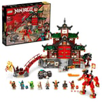 LEGO Ninjago Ninja Dojo Temple 71767 Toy Blocks 1394 pieces non-toxic ABS NEW