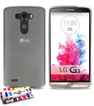 MUZZANO Original Le Glossy Hybrid Flexible Shell Case for LG G3 D850 - Clear