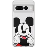 ERT GROUP Coque de téléphone Portable pour Google Pixel 7 Pro Original et sous Licence Officielle Disney Motif Mickey 052 Parfaitement adapté à la Forme du téléphone Portable, partiel imprimé