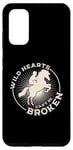 Coque pour Galaxy S20 Wild Hearts Can't Be Broken Horse Rider Dressage équestre