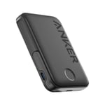 Anker 322 Maggo Wireless Magnetic Powerbank 5.000mah Black