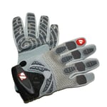 BARNETT FRG-02 Gants de Football américain de Receveur fit, Taille XL, Gris