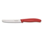 Victorinox tomaattiveitsi sahalaitainen 11 cm Punainen