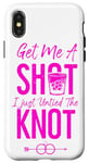 iPhone X/XS Happy Divorce Party Get Me A Shot I Just Untied The Knot Case