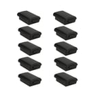 10PCS AA Battery Back Cover Shell For Xbox 360 Wireless Controller Black Plastic