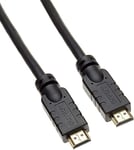 PremiumCord HDMI High Speed ​​​​with Ether Cable with Amplifier Black 10 m