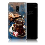 Nokia 6 Skal med dessert motiv - Kaffe