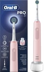 Braun Electric Toothbrush Oral-B Pro3 Pink X-Clean