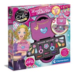 Clementoni 18743 Crazy Chic-Make Girl Bag, Washable, Cosmetic Set Children 6 Yea