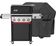 Weber Spirit EP-425 Gasolgrill + Premium Grill Cover Spirit II 300/EO210/220