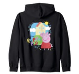 Peppa Pig House on a Hill Zip Hoodie