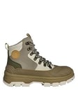 Hunter Womens Explorer Duck Boot, Brown, Size 6, Women