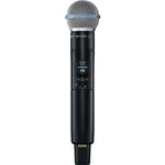 Shure SLXD2/B58 Digital Wireless Handheld Microphone Transmitter with Beta 58 Capsule