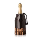 Vacu Vin 38854606 Active Cooler Refroidisseur de Champagne Motif Bouteille Nylon Multicolore 18 x 12 x 12 cm