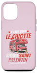 Coque pour iPhone 12/12 Pro Camping Car Couple Amoureux Humour Fête Saint Valentin