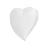 Holst Coeur en Porcelaine HS 125 Bol Moderne Blanc 25 x 25 cm 19,7 x 5.1 cm