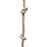 Corde d'escalade avec nœuds pour balançoire TRIGANO - Pour enfants de 3 à 12 ans - Longueur 3,15 m